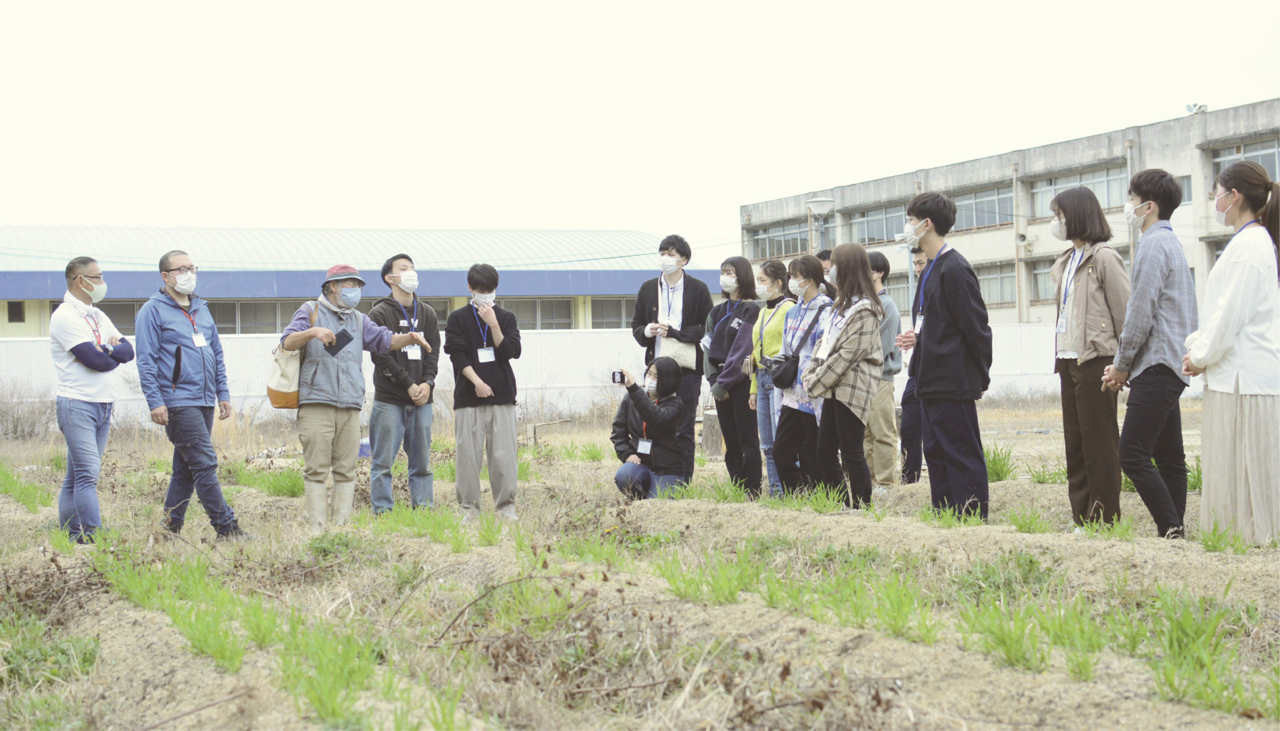 八尾廃校SATODUKURI BASEのボランティアの活動がスタート！
